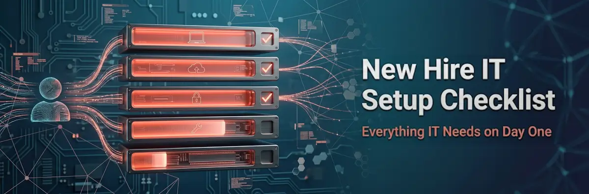New Hire IT Setup Checklist: Everything IT Needs on Day One