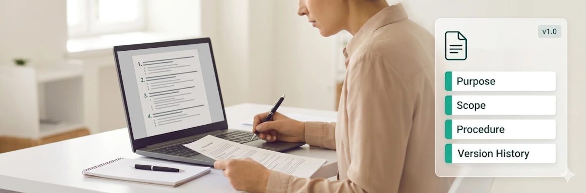 How to Write a Standard Operating Procedure