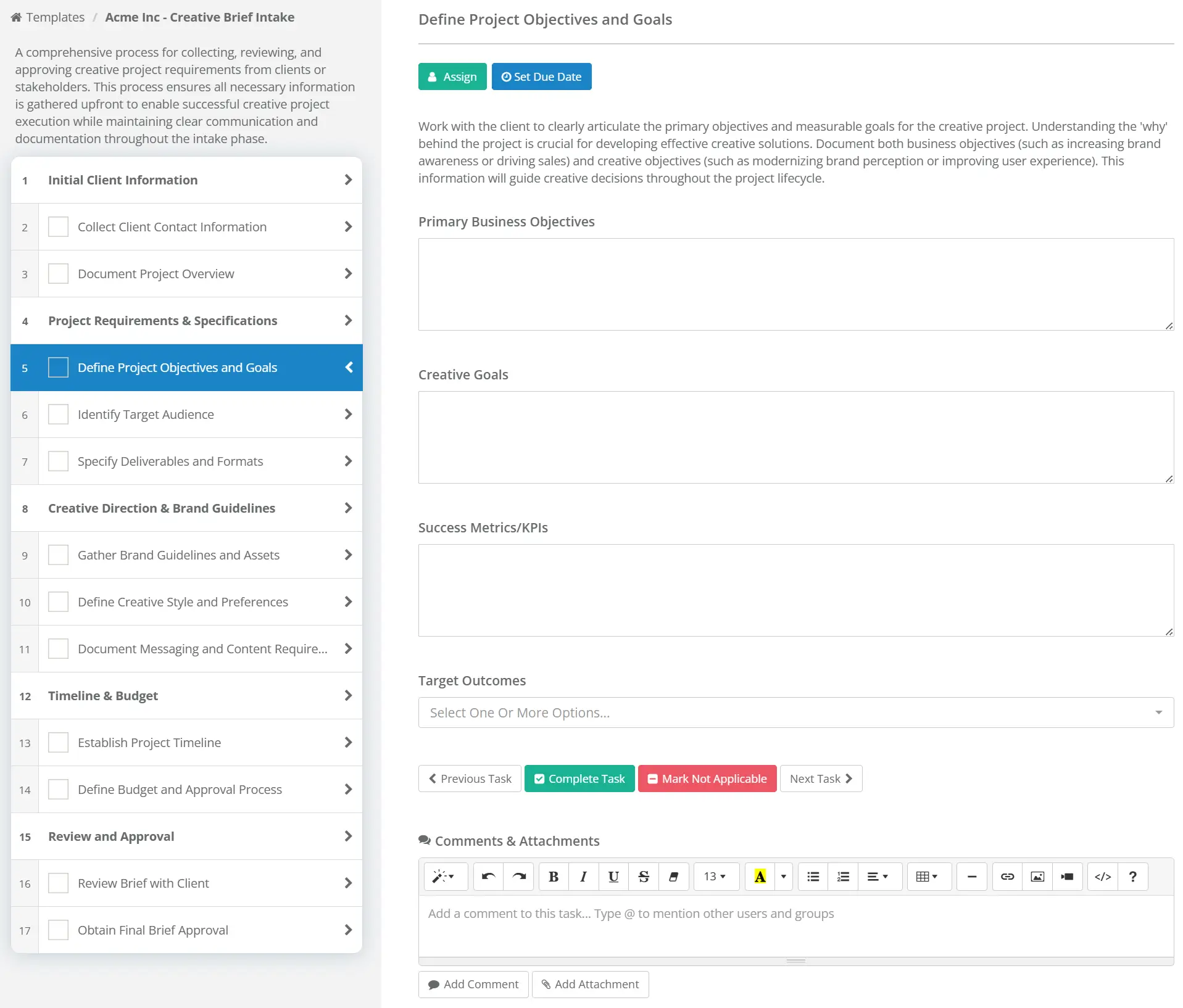 CheckFlow Creative Brief Template