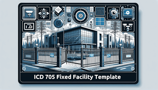 ICD 705 Fixed Facility Template