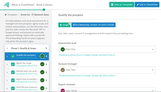 IT Network Assessment Checklist