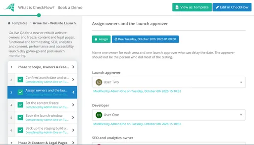 Website Launch Checklist